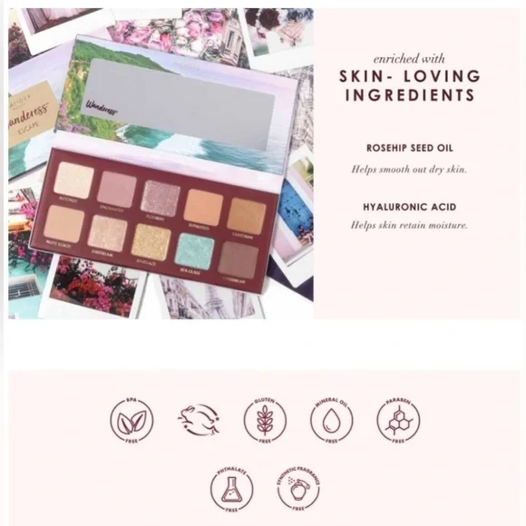 NIB Wander Beauty Wanderess Escape Eyeshadow Palette - Picture 5 of 13